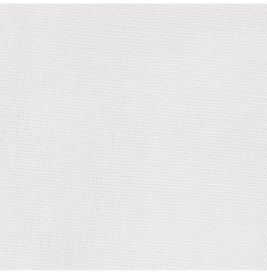 Rideau à oeillets 100% coton - 140 x 240 cm - panama uni - blanc