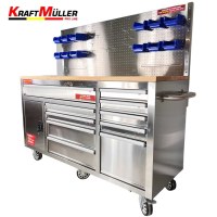 SERVANTE XXL KRAFTMULLER 10 TIROIRS ET PANNEAU ARRIÈRE