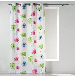 Rideau à oeillets - 140 x 240 cm - microfibre - tania