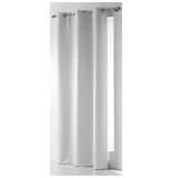 Rideau à oeillets occultant - 140 x 240 cm - neige