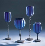 LOT ARTICLES DE DECO ET VERRE SOUFFLE