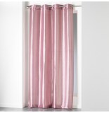 Rideau à oeillets - 140 x 240 cm - shantung - rose