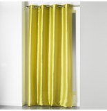 Rideau à oeillets - 140 x 240 cm - shantung - vert