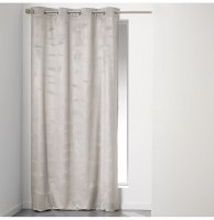 Rideau à oeillets - 140 x 240 cm - velours - romantic - lin