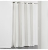 Rideau à oeillets - 140 x 260 cm - jacquard adamo - naturel