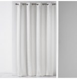 Rideau à oeillets - 140 x 260 cm - jacquard liany - naturel