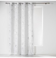 Rideau à oeillets microfibre - 140 x 260 cm - imprimé infinity - bla
