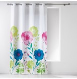 Rideau à oeillets microfibre - 140 x 260 cm - imprimé zephyra