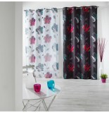 Rideau à oeillets - 140 x 260 cm - polyester - floria