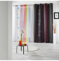 Rideau à oeillets - 140 x 260 cm - polyester - lolia