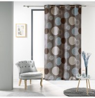 Rideau à oeillets - 140 x 260 cm - polyester - oxana