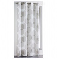 Rideau à oeillets - 140 x 260 cm - polyester - imprimé reflecto - ta