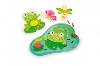 Lot de 4 Autocollants Déco "Grenouille"