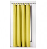 Rideau à passants - 140 x 260 cm - polyester - essentiel - tileul