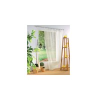 Panneau voilage à passants - 140 x 240 cm - crème