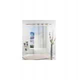 Voilage à oeillets - 140 x 240 cm - salina - naturel