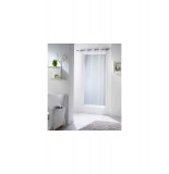 Voilage à oeillets - 140 x 240 cm - fine résille - blanc