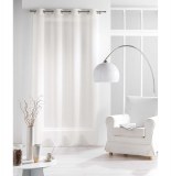 Voilage à oeillets - 140 x 240 cm - paloma - naturel