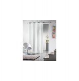 Voilage à oeillets - 140 x 260 cm - taffetas - blanc