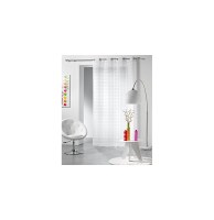 Voilage à oeillets - 140 x 240 cm - candide - blanc