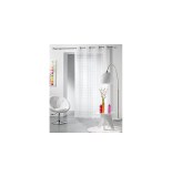 Voilage à oeillets - 140 x 240 cm - candide - blanc