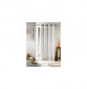 Voilage à oeillets tissé - 140 x 240 cm - naturel - zahia 3