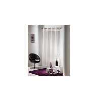 Voilage à oeillets tissé - 140 x 240 cm - naturel - java 4 naturel