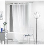 Voilage à oeillets - 140 x 260 cm - lissea - blanc