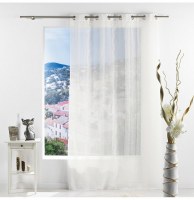 Voilage à oeillets - 140 x 260 cm - salina - naturel