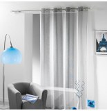 Voilage à oeillets tissé - 140 x 280 cm - naturel - ibiza 4