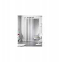 Voilage à oeillets rayé - 140 x 240 cm - jacquard - clarity 2