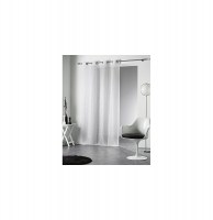 Voilage à oeillets rayé - 140 x 240 cm - jacquard - clarity 3