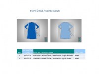 LES CASAQUES STERİLES ET LES MASQUES A 3 PLİS