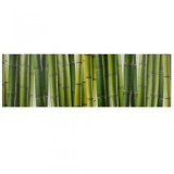 Grande toile en bambous verts 140x45cm