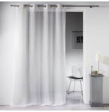 Voilage à oellets - 140 x240 cm - luxe - naturel