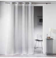 Voilage à oellets - 140 x240 cm - luxe - naturel