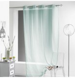 Voilage à oeillets - 140 x 240 cm - lissea - ciel