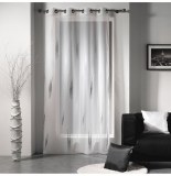 Voilage à oellets brodé - 140 x240 cm - instinct