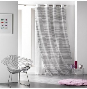 Voilage à oeillets doublé - 140 x 240 cm - jena