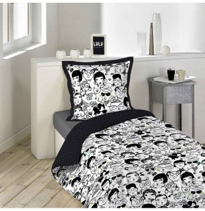 Parure de lit 140 x 200 cm - lulu castagnette - people