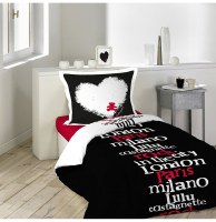 Parure de lit 140 x 200 cm - lulu castagnette - rock in the city