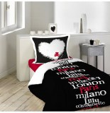 Parure de lit 140 x 200 cm - lulu castagnette - rock in the city