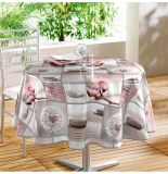 Nappe ronde - d 160 cm - pvc - inspiration