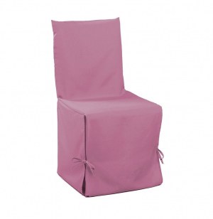 Housse de chaise à nouettes - 50 x 50 x 50 cm - essentiel - dragée