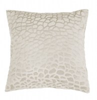 Housse de coussin - 40 x 40 cm - imitation fourrure - tanzania - natur