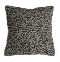 Housse de coussin - 40 x 40 cm - imitation fourrure - baguera