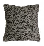 Housse de coussin - 40 x 40 cm - imitation fourrure - baguera