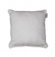 Housse de coussin 100% coton - 40 x 40 cm - panama - blanc