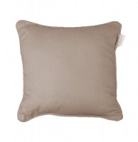 Housse de coussin 100% coton - 40 x 40 cm - panama - lin