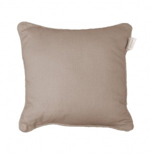 Housse de coussin 100% coton - 40 x 40 cm - panama - lin